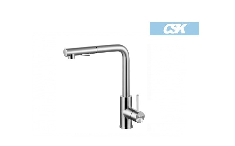 不鏽鋼伸縮花灑龍頭