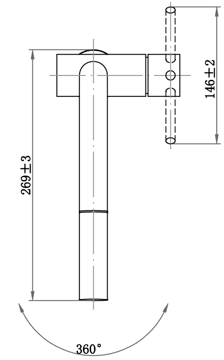 不鏽鋼伸縮龍頭
