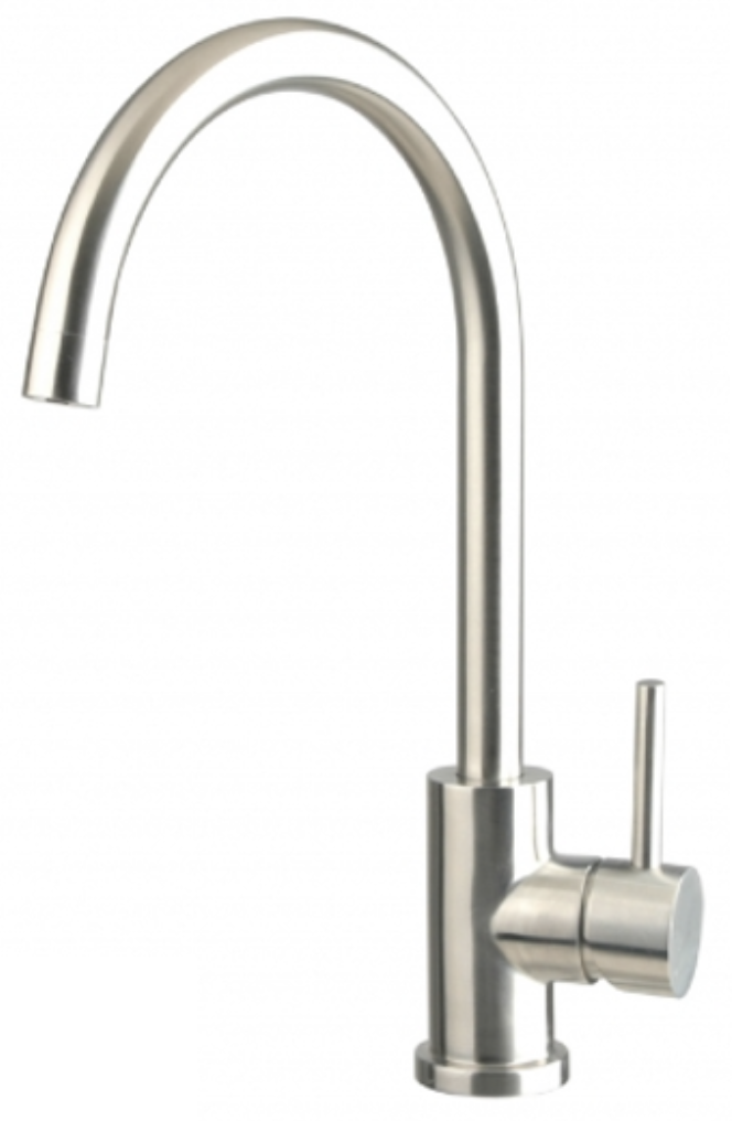 不鏽鋼廚房單槍龍頭