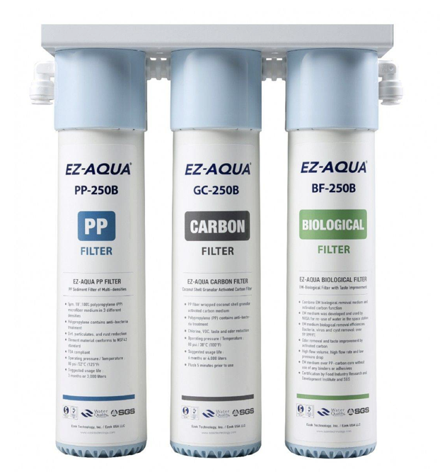 三道式濾芯更換