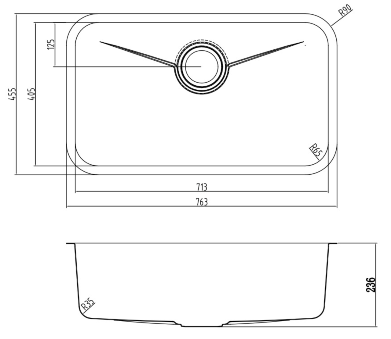 不銹鋼壓花水槽