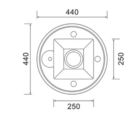 結晶石圓形水槽