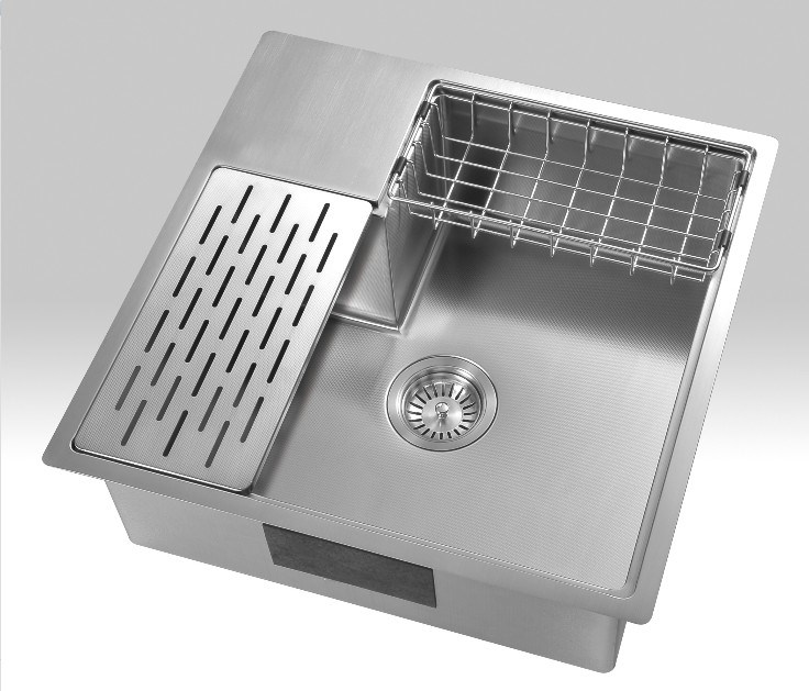 手工壓花不鏽鋼水槽