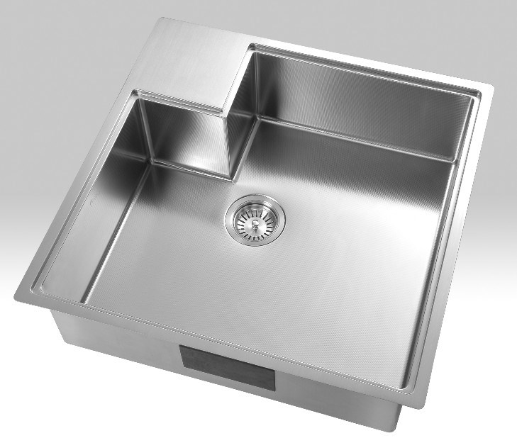 手工壓花不鏽鋼水槽