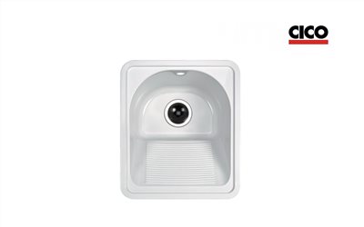 韓國CICO玻璃纖維洗衣專用水槽