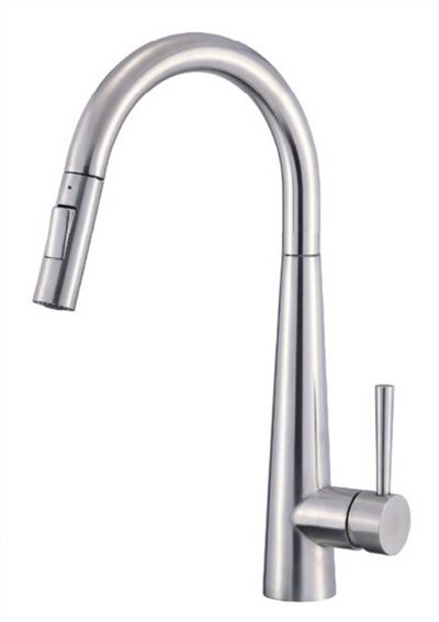 不鏽鋼廚房伸縮花灑龍頭