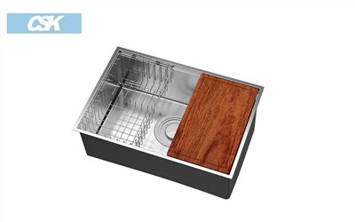 不鏽鋼2D手工水槽